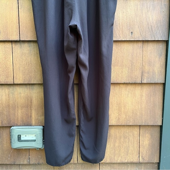 Old Navy Ruffled Off The Shoulder Black Ankle Length Jumpsuit Size Small - Picture 16 of 16